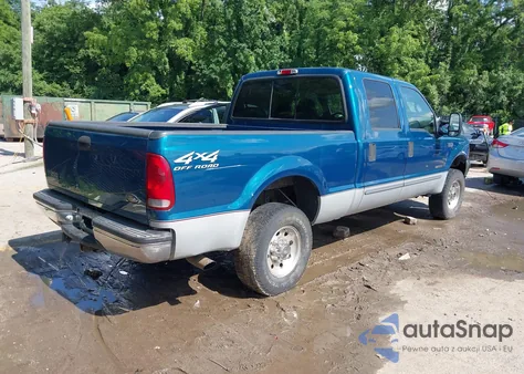 2000 Ford F-250 Lariat/Xl/Xlt from USA, damaged, VIN 1FTNW21F4YEB97952